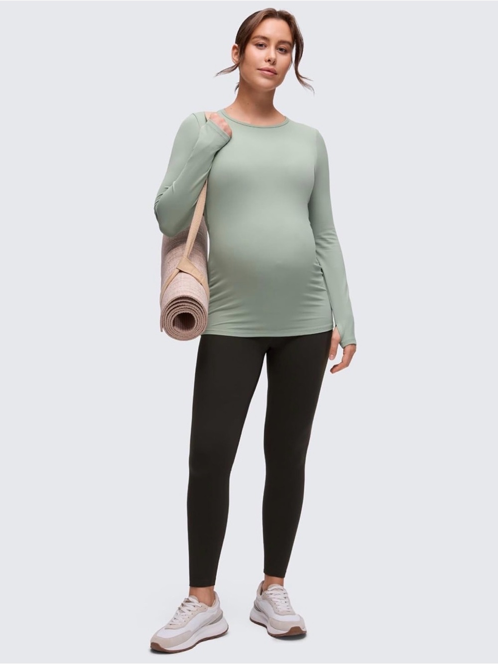 CRZ Yoga Maternity Crewneck Top